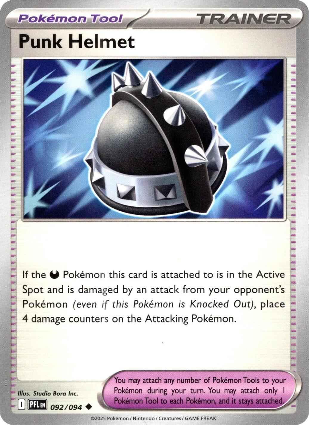 Punk Helmet (092/094) [Mega Evolution: Phantasmal Flames] | Tabernacle Games