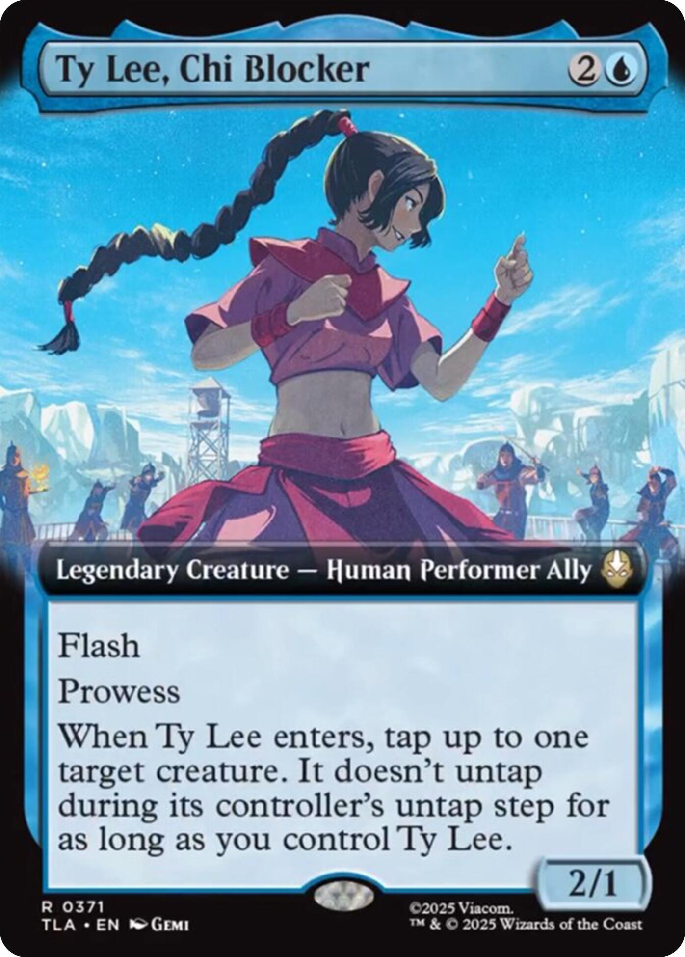 Ty Lee, Chi Blocker (Extended Art) [Avatar: The Last Airbender] | Tabernacle Games