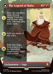 The Legend of Roku (Borderless) [Avatar: The Last Airbender] | Tabernacle Games