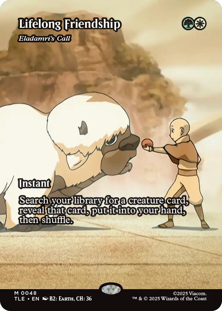 Lifelong Friendship - Eladamri's Call (Borderless) [Avatar: The Last Airbender: Eternal-Legal] | Tabernacle Games