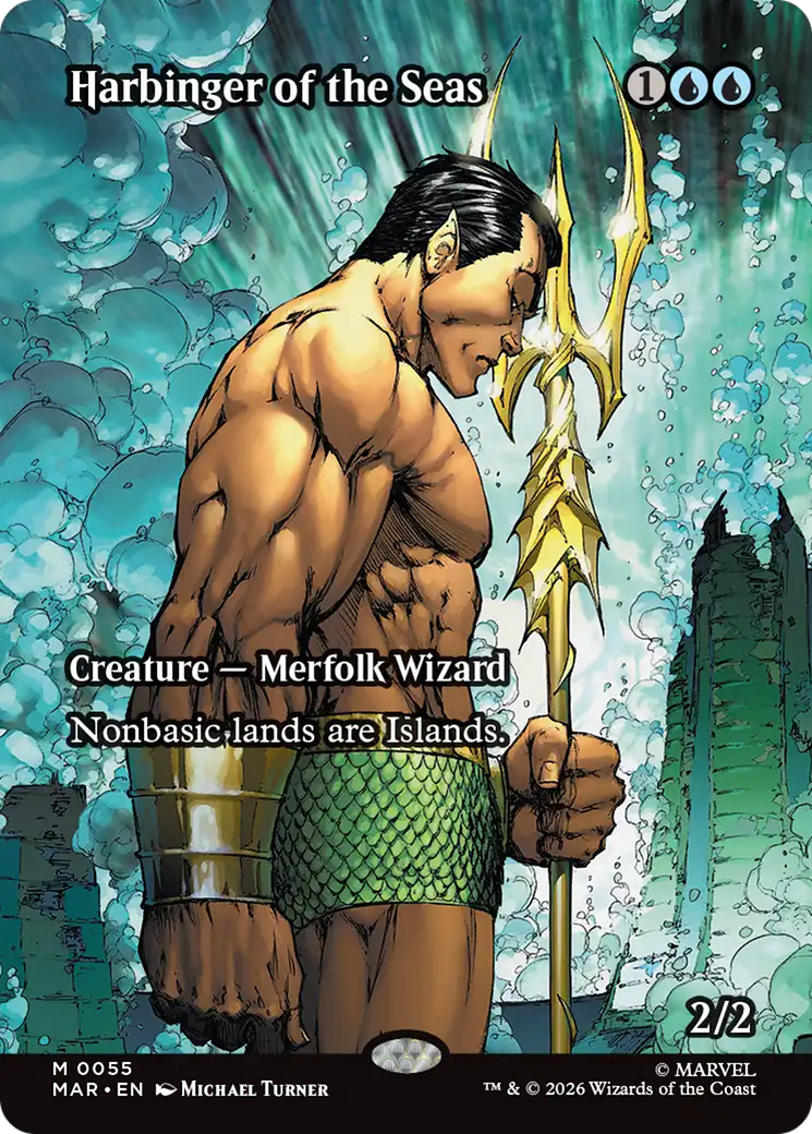 Harbinger of the Seas (Borderless) [Marvel Universe: Eternal-Legal] | Tabernacle Games