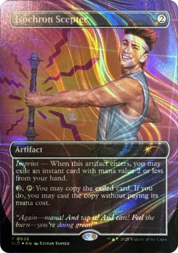 Isochron Scepter (Halo Foil) [Secret Lair Countdown Kit] | Tabernacle Games