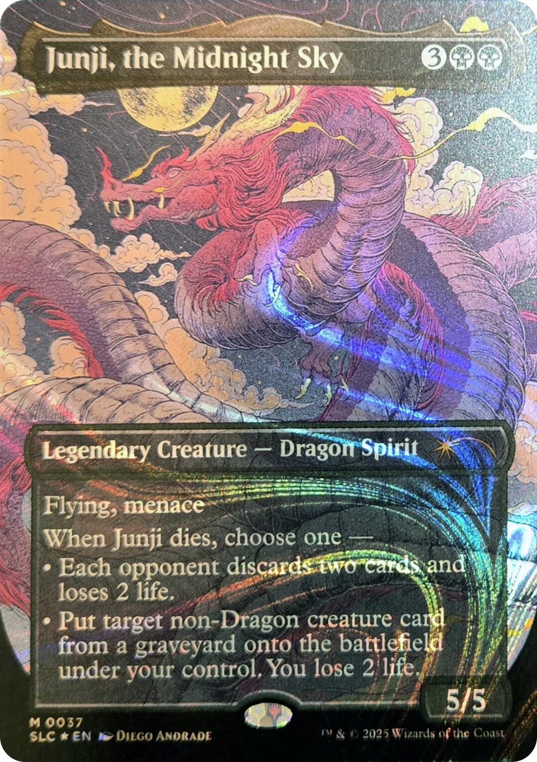 Junji, the Midnight Sky (Halo Foil) [Secret Lair Countdown Kit] | Tabernacle Games
