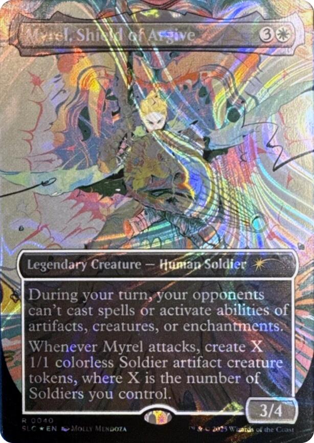 Myrel, Shield of Argive (Halo Foil) [Secret Lair Countdown Kit] | Tabernacle Games