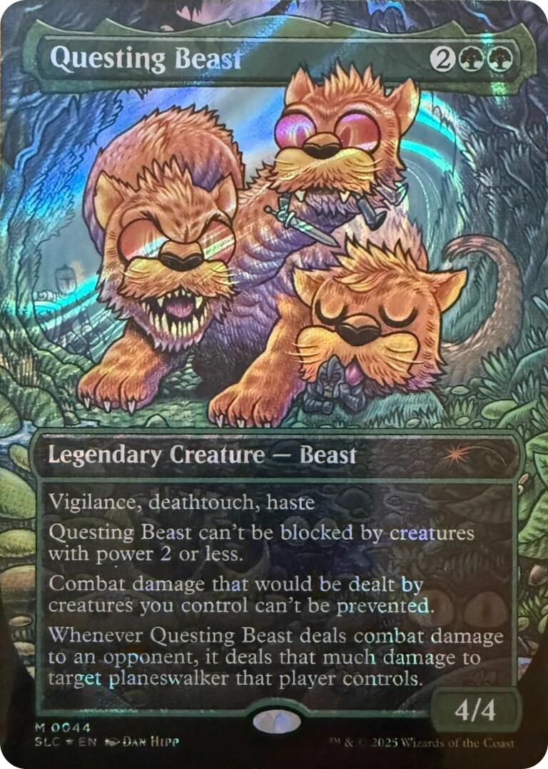 Questing Beast (Halo Foil) [Secret Lair Countdown Kit] | Tabernacle Games