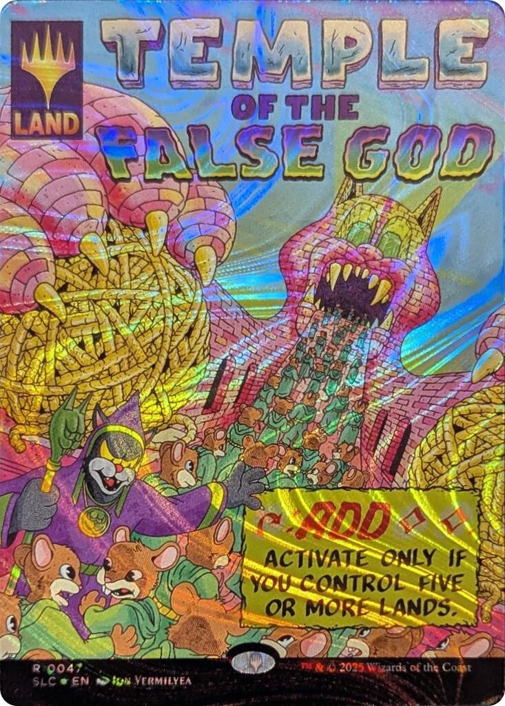 Temple of the False God (Halo Foil) [Secret Lair Countdown Kit] | Tabernacle Games
