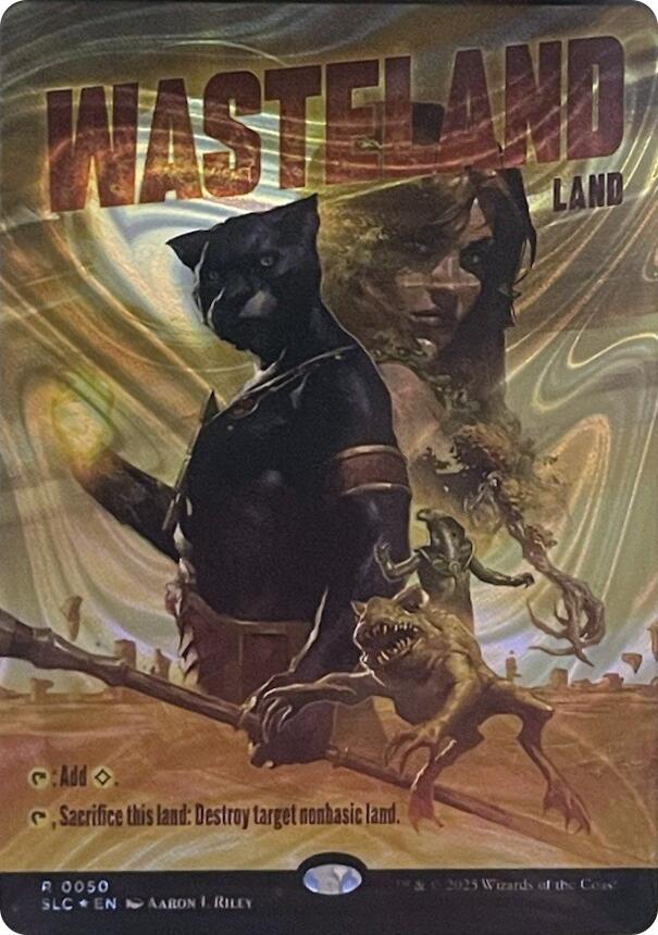 Wasteland (Halo Foil) [Secret Lair Countdown Kit] | Tabernacle Games
