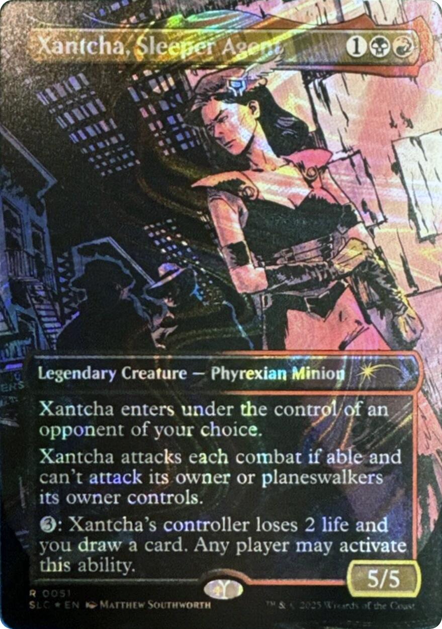 Xantcha, Sleeper Agent (Halo Foil) [Secret Lair Countdown Kit] | Tabernacle Games