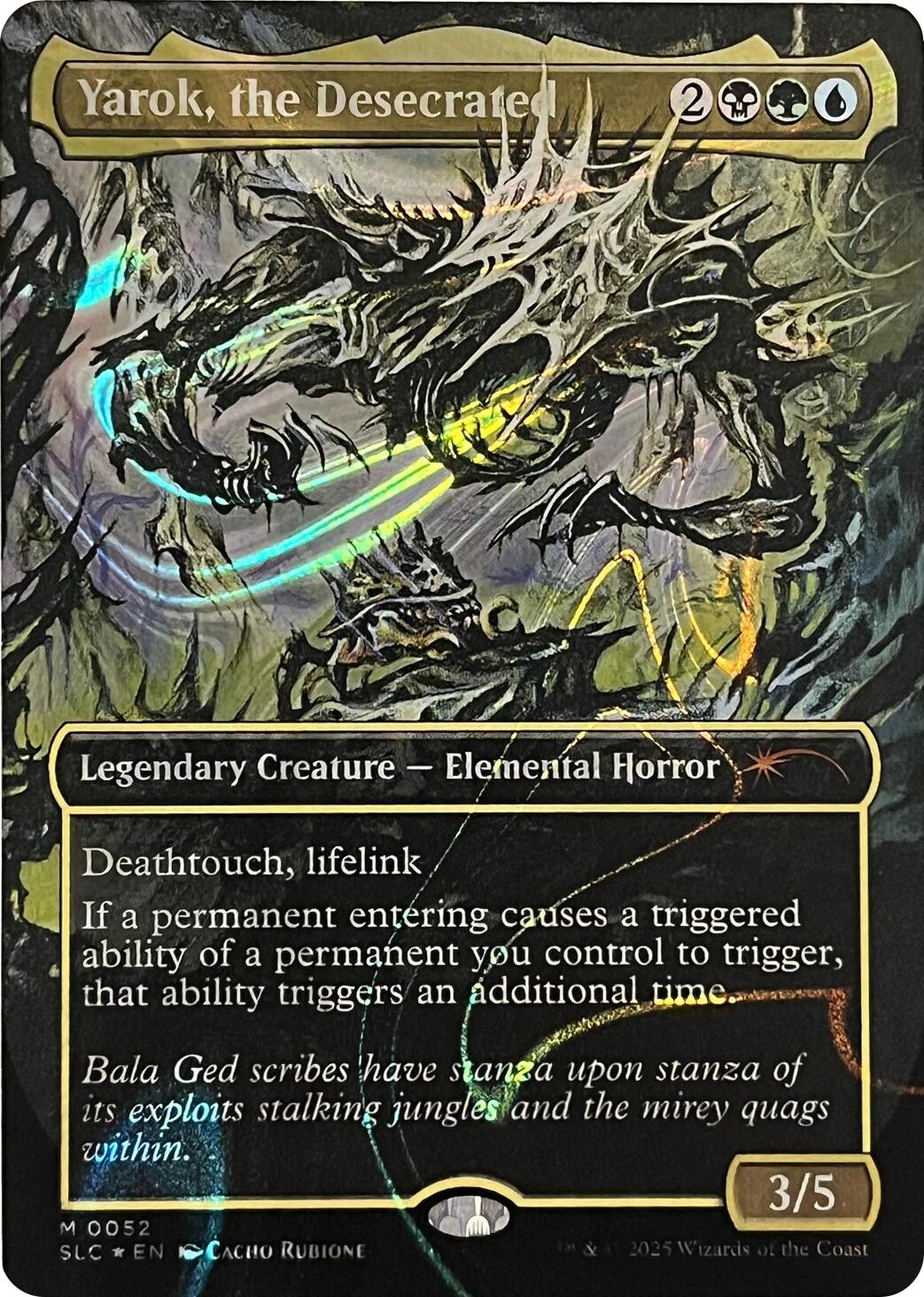 Yarok, the Desecrated (Halo Foil) [Secret Lair Countdown Kit] | Tabernacle Games