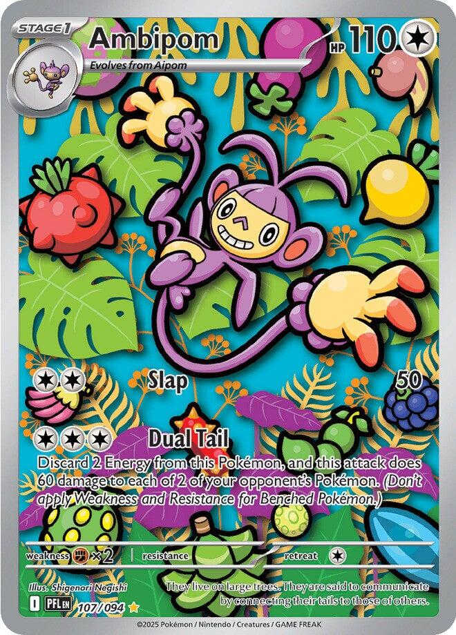 Ambipom (107/094) [Mega Evolution: Phantasmal Flames] | Tabernacle Games