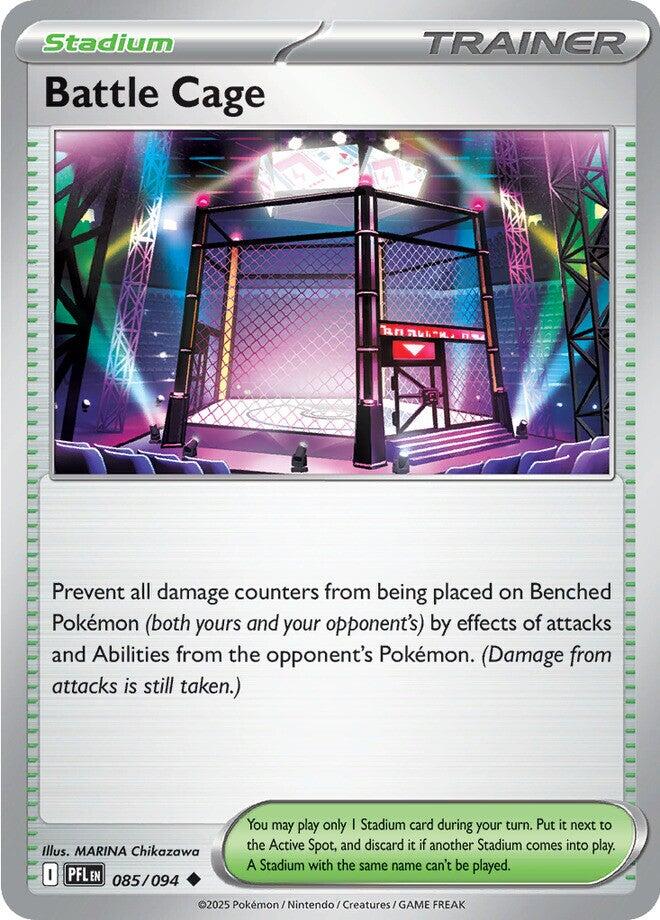 Battle Cage (085/094) [Mega Evolution: Phantasmal Flames] | Tabernacle Games