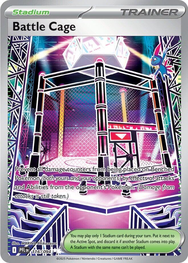 Battle Cage (116/094) [Mega Evolution: Phantasmal Flames] | Tabernacle Games