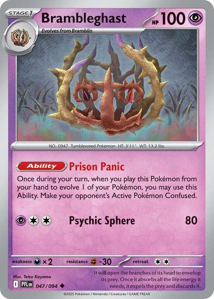 Brambleghast (047/094) [Mega Evolution: Phantasmal Flames] | Tabernacle Games