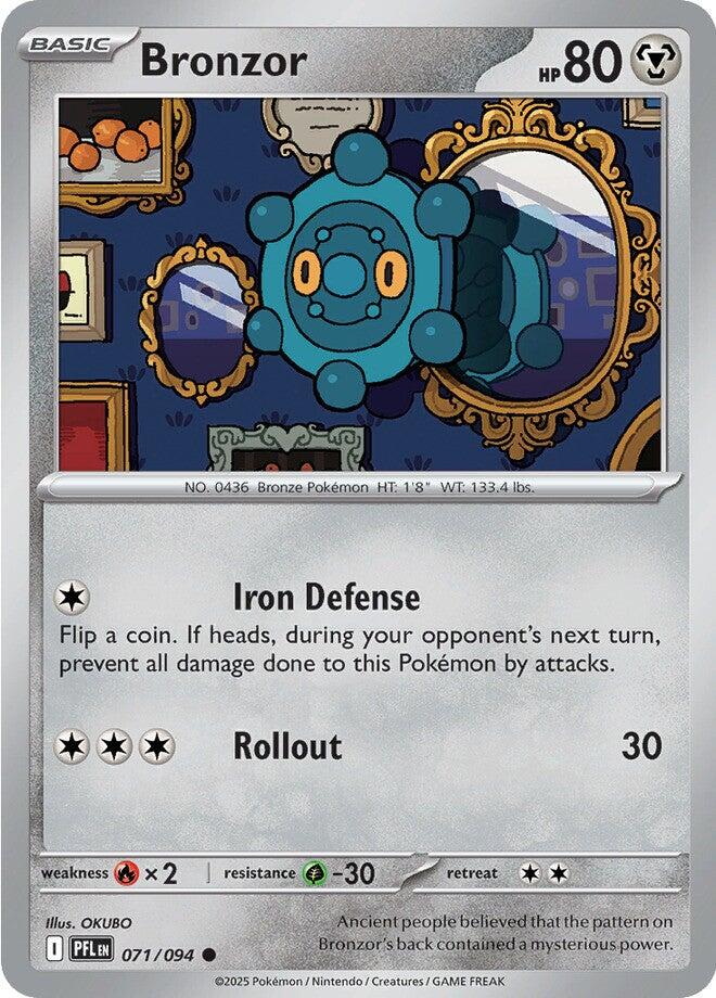 Bronzor (071/094) [Mega Evolution: Phantasmal Flames] | Tabernacle Games