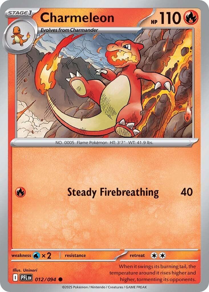 Charmeleon (012/094) [Mega Evolution: Phantasmal Flames] | Tabernacle Games