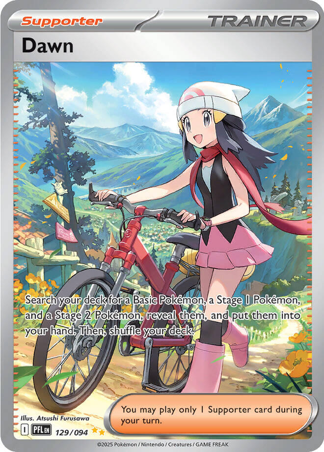 Dawn (129/094) [Mega Evolution: Phantasmal Flames] | Tabernacle Games