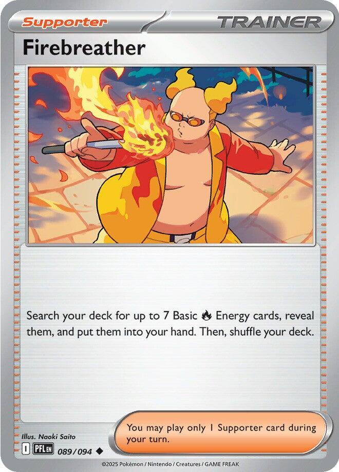 Firebreather (089/094) [Mega Evolution: Phantasmal Flames] | Tabernacle Games