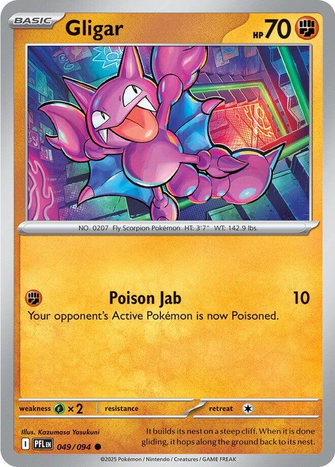 Gligar (049/094) [Mega Evolution: Phantasmal Flames] | Tabernacle Games