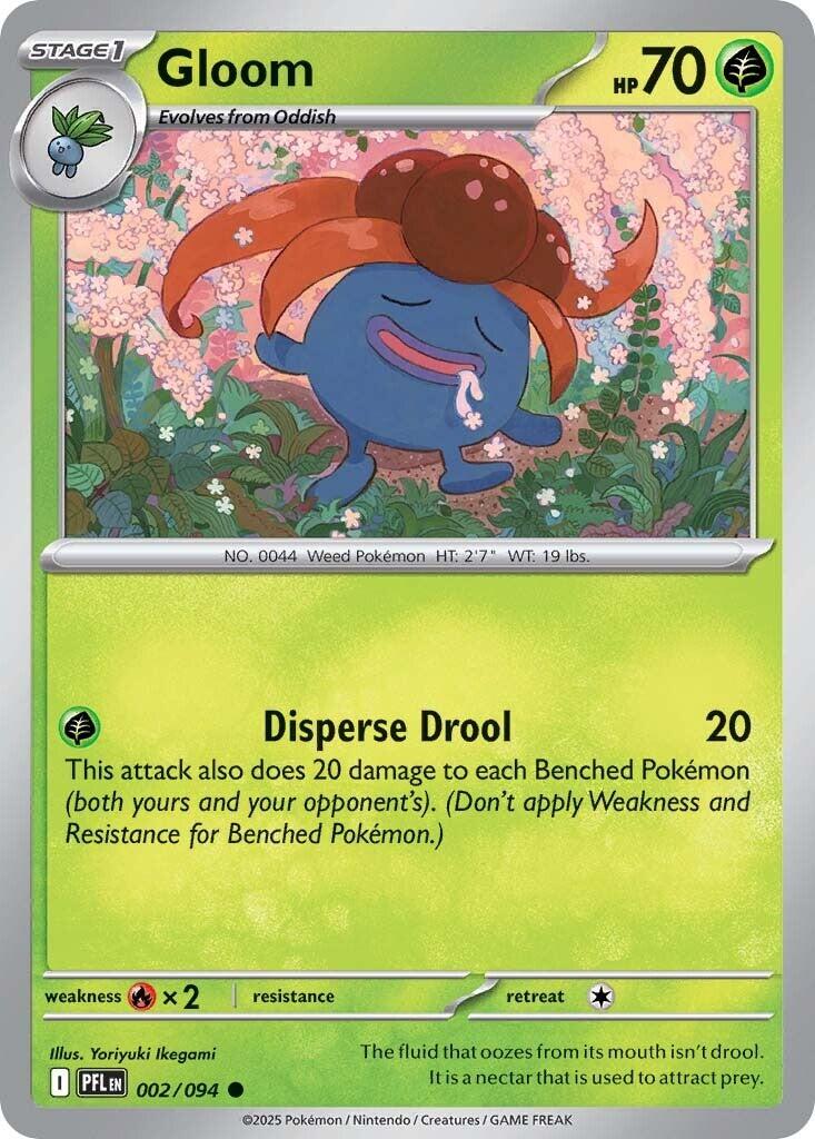 Gloom (002/094) [Mega Evolution: Phantasmal Flames] | Tabernacle Games