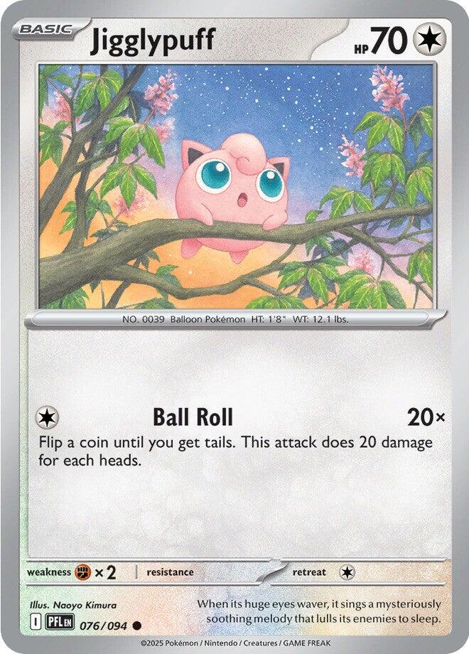 Jigglypuff (076/094) [Mega Evolution: Phantasmal Flames] | Tabernacle Games