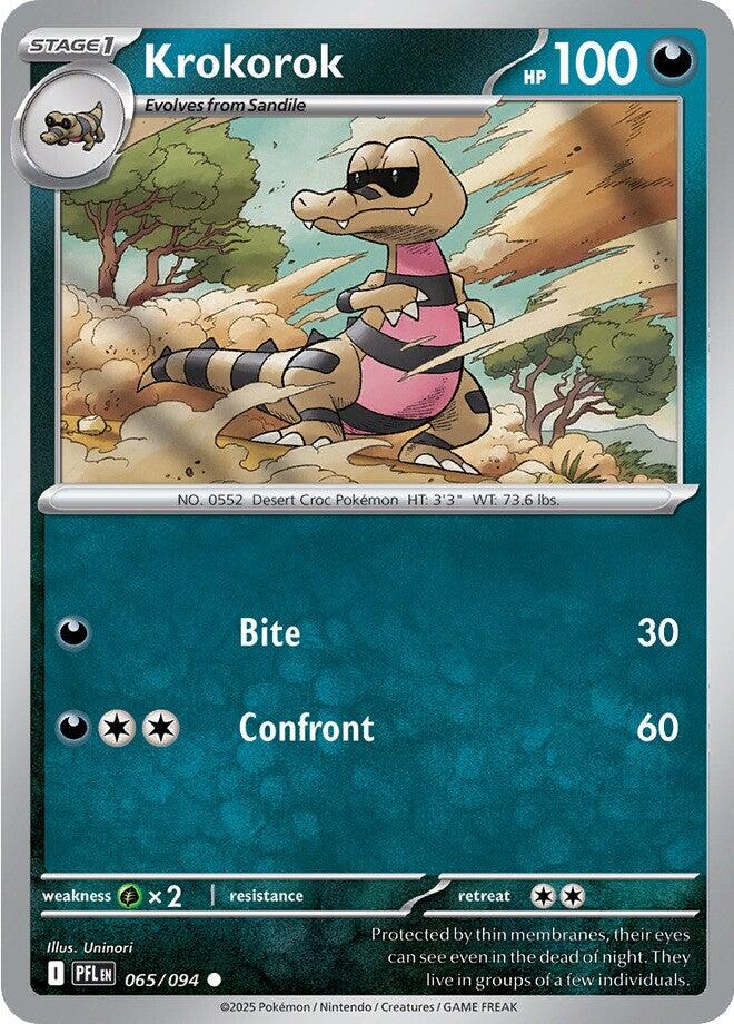 Krokorok (065/094) [Mega Evolution: Phantasmal Flames] | Tabernacle Games
