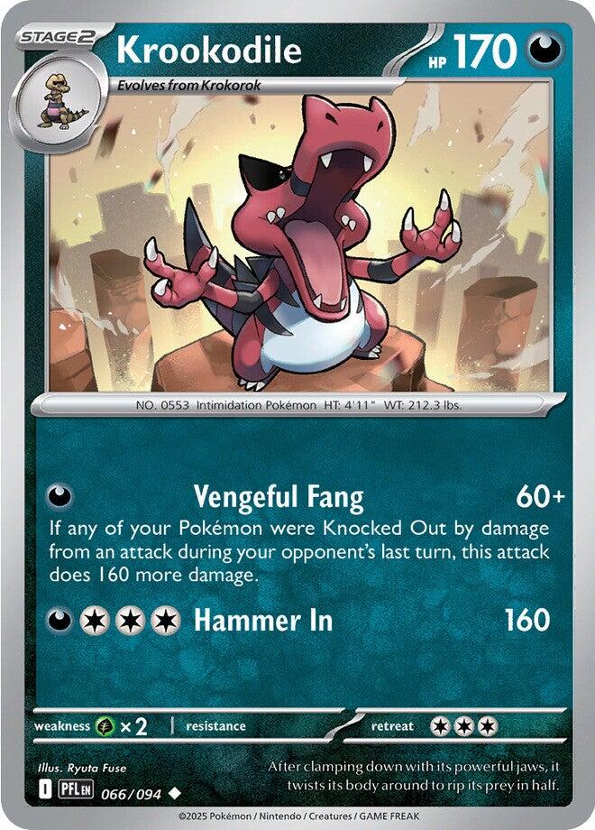 Krookodile (066/094) [Mega Evolution: Phantasmal Flames] | Tabernacle Games