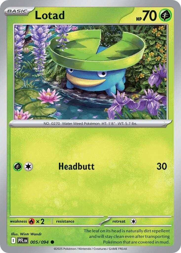 Lotad (005/094) [Mega Evolution: Phantasmal Flames] | Tabernacle Games