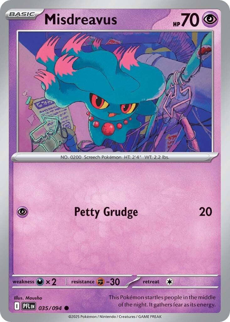 Misdreavus (035/094) [Mega Evolution: Phantasmal Flames] | Tabernacle Games