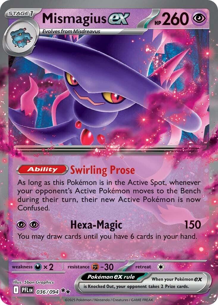 Mismagius ex (036/094) [Mega Evolution: Phantasmal Flames] | Tabernacle Games
