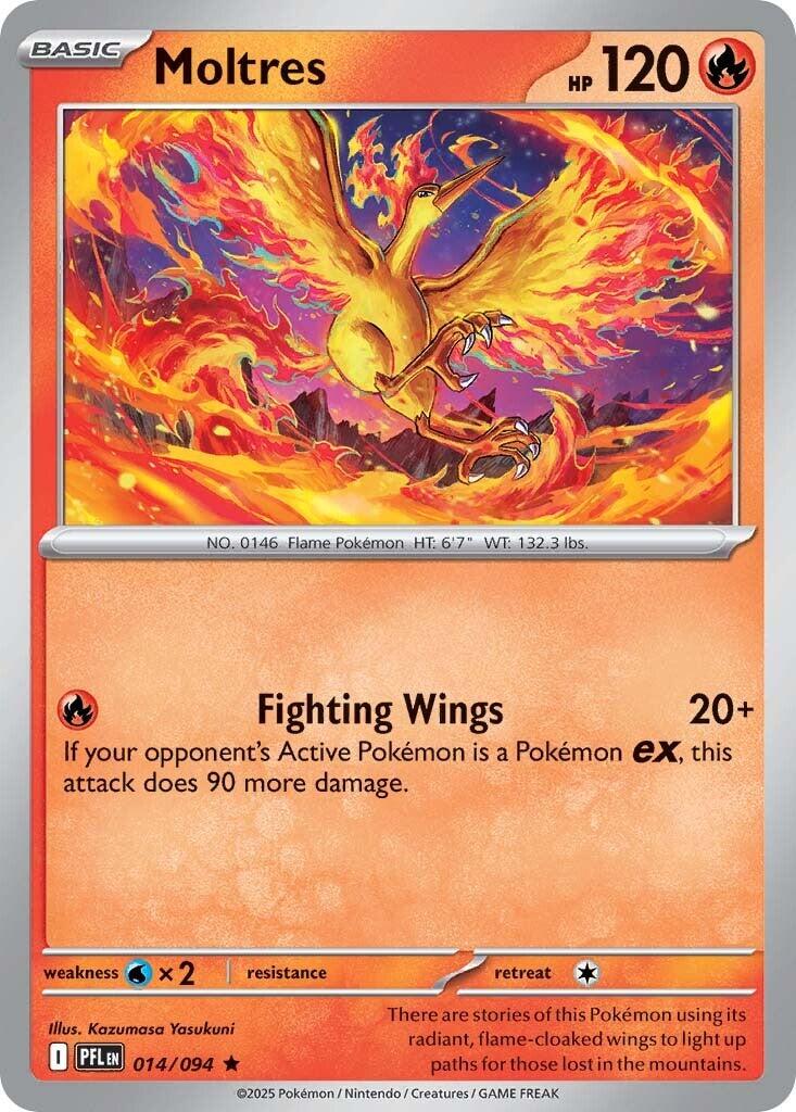 Moltres (014/094) [Mega Evolution: Phantasmal Flames] | Tabernacle Games