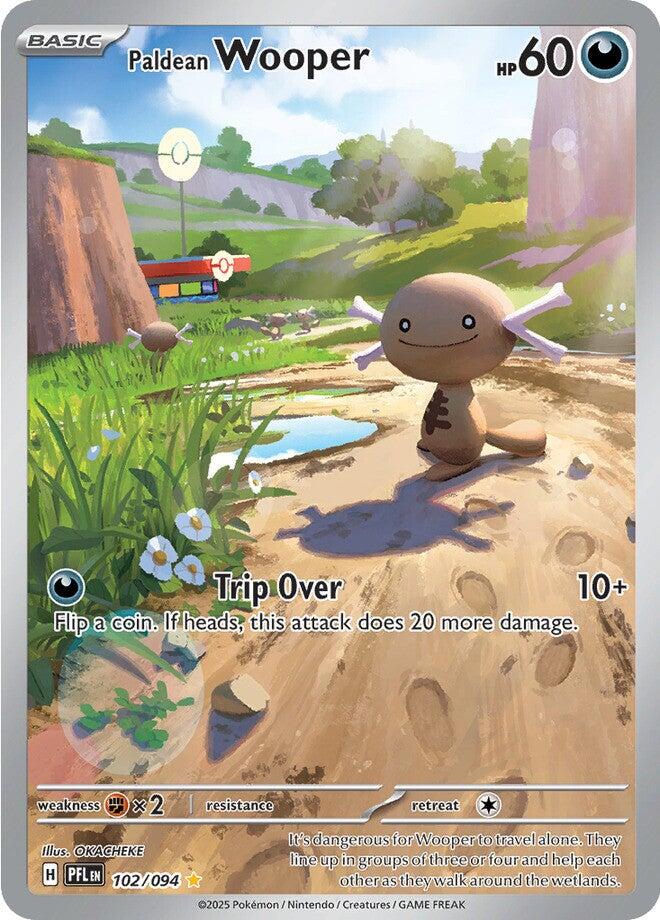 Paldean Wooper (102/094) [Mega Evolution: Phantasmal Flames] | Tabernacle Games