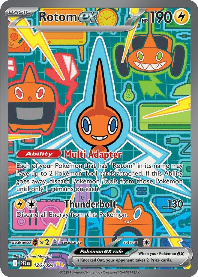 Rotom ex (126/094) [Mega Evolution: Phantasmal Flames] | Tabernacle Games