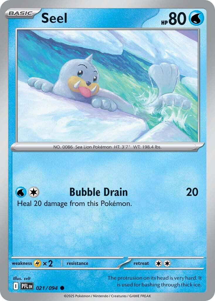 Seel (021/094) [Mega Evolution: Phantasmal Flames] | Tabernacle Games