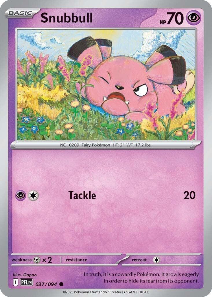 Snubbull (037/094) [Mega Evolution: Phantasmal Flames] | Tabernacle Games