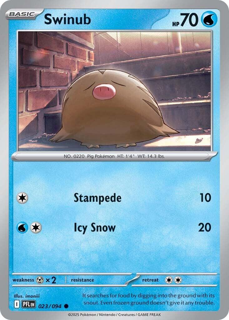 Swinub (023/094) [Mega Evolution: Phantasmal Flames] | Tabernacle Games