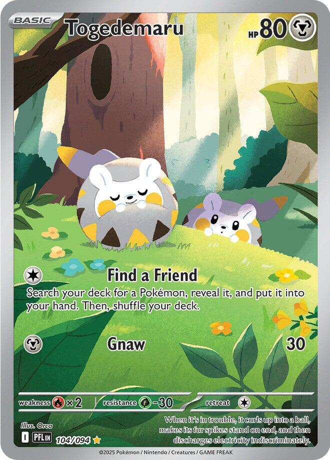 Togedemaru (104/094) [Mega Evolution: Phantasmal Flames] | Tabernacle Games