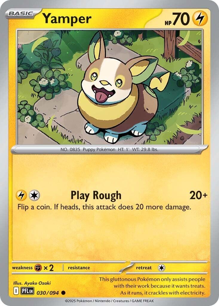 Yamper (030/094) [Mega Evolution: Phantasmal Flames] | Tabernacle Games
