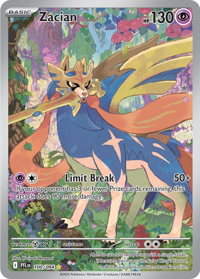 Zacian (100/094) [Mega Evolution: Phantasmal Flames] | Tabernacle Games