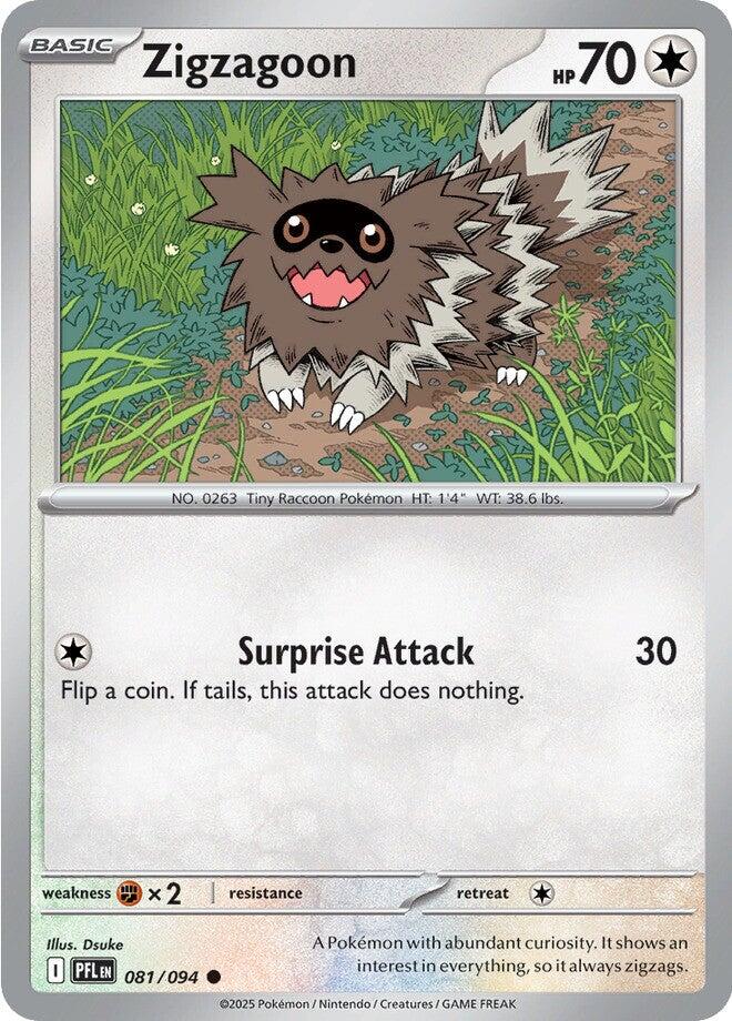 Zigzagoon (081/094) [Mega Evolution: Phantasmal Flames] | Tabernacle Games