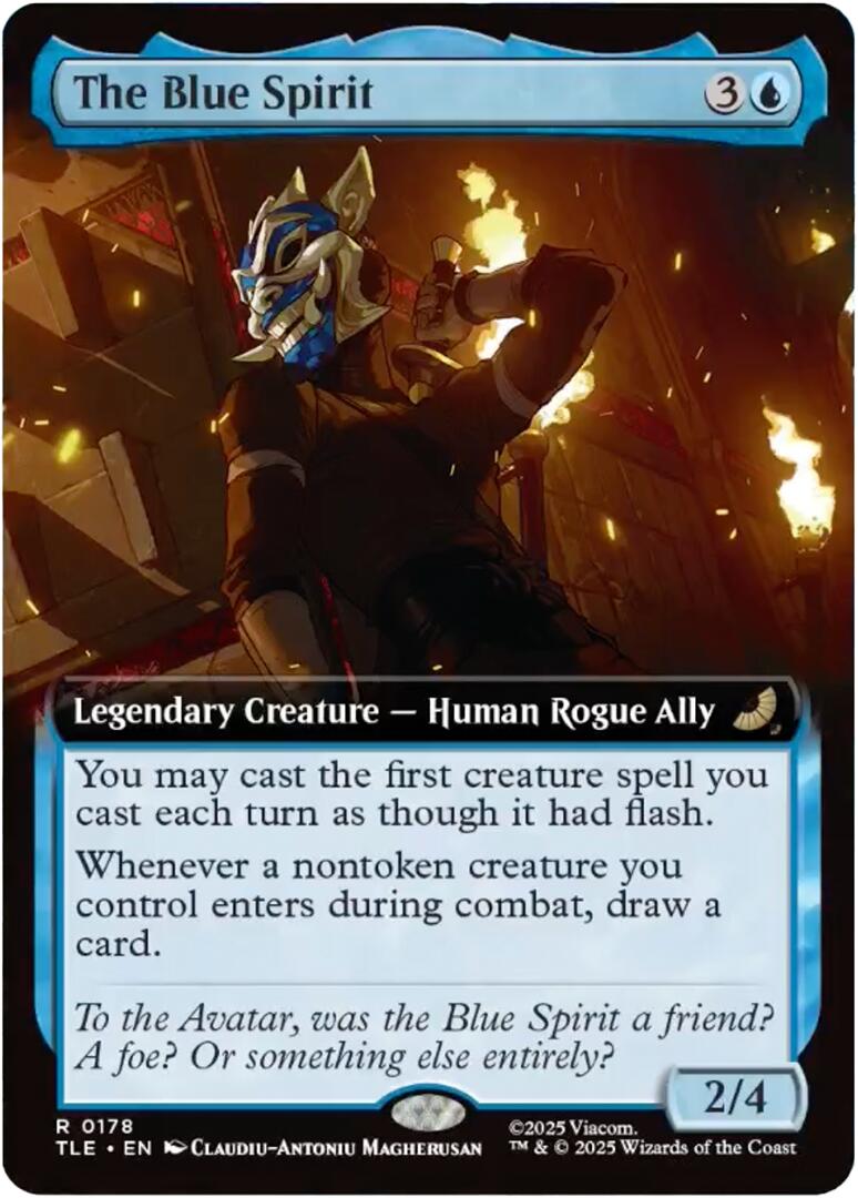The Blue Spirit (Extended Art) [Avatar: The Last Airbender: Eternal-Legal] | Tabernacle Games