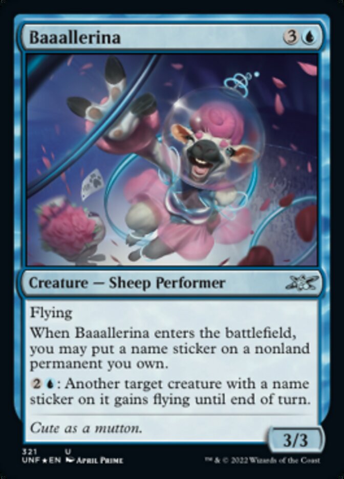 Baaallerina (Galaxy Foil) [Unfinity] | Tabernacle Games