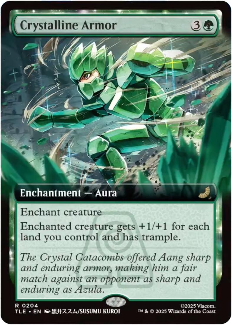 Crystalline Armor (Extended Art) [Avatar: The Last Airbender: Eternal-Legal] | Tabernacle Games