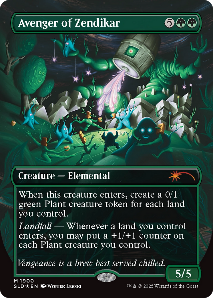 Avenger of Zendikar (Double Rainbow Foil) [Secret Lair Drop Series] | Tabernacle Games