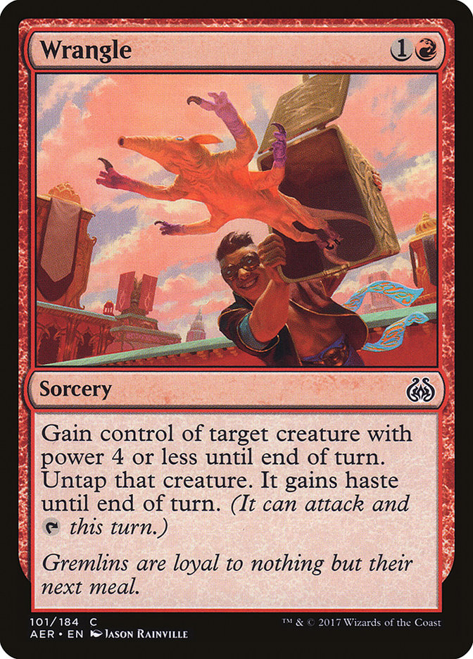 Wrangle (Intro Pack) [Aether Revolt Promos] | Tabernacle Games
