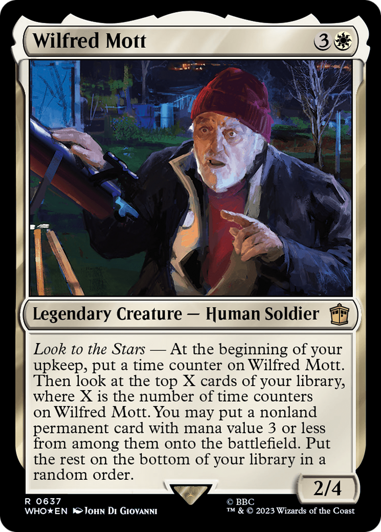 Wilfred Mott (Surge Foil) [Doctor Who] | Tabernacle Games