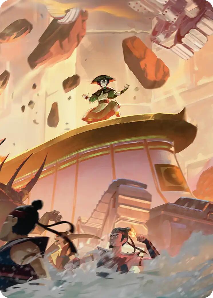 Earthshape Art Card [Avatar: The Last Airbender Art Series] | Tabernacle Games