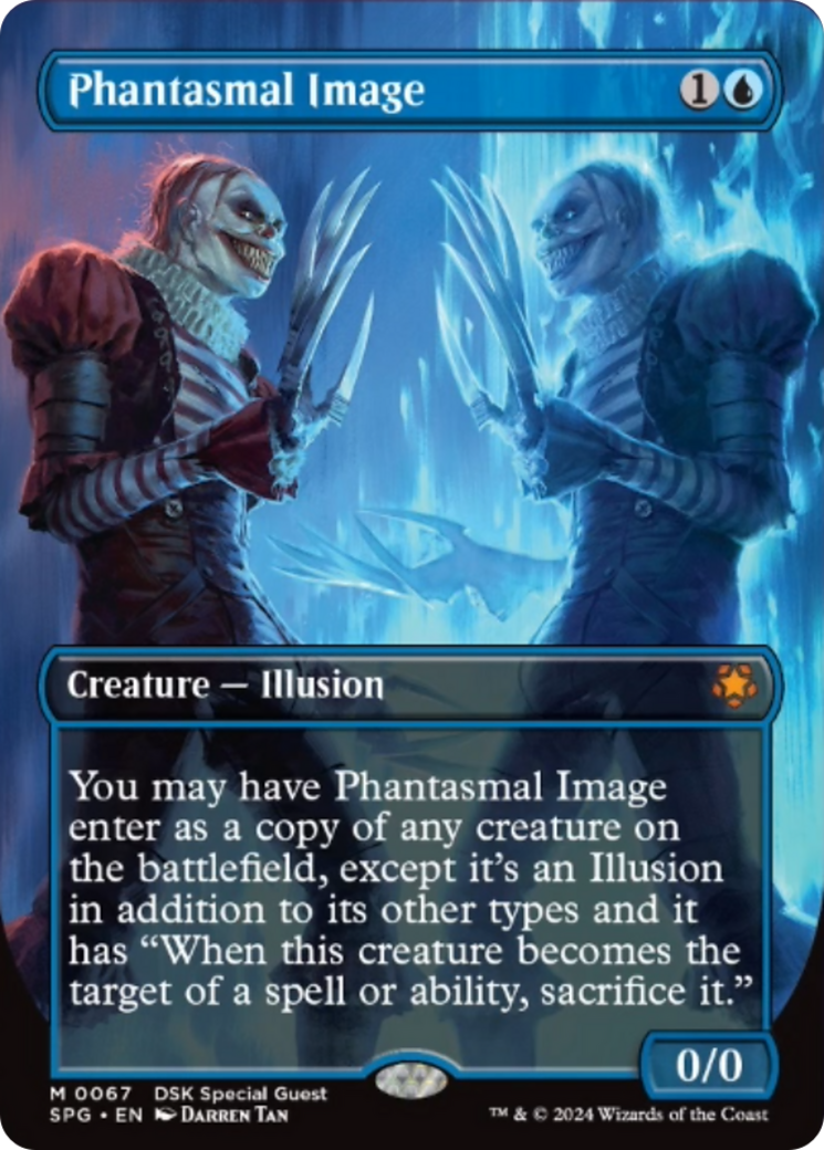 Phantasmal Image (Borderless) [Duskmourn: House of Horror Special Guests] | Tabernacle Games