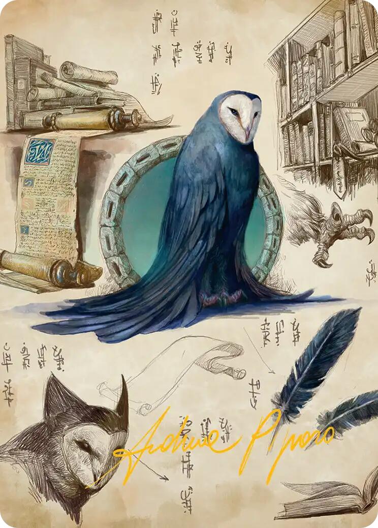 Wan Shi Tong, Librarian Art Card (Gold-Stamped Signature) [Avatar: The Last Airbender Art Series] | Tabernacle Games