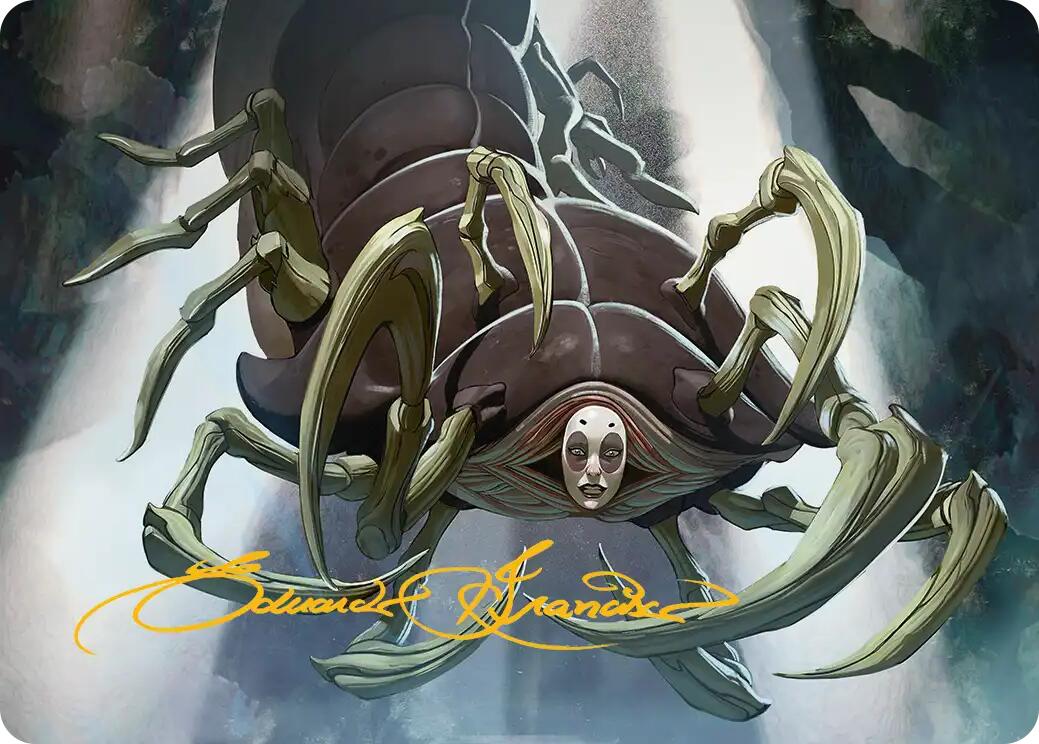 Koh, the Face Stealer Art Card (Gold-Stamped Signature) [Avatar: The Last Airbender Art Series] | Tabernacle Games