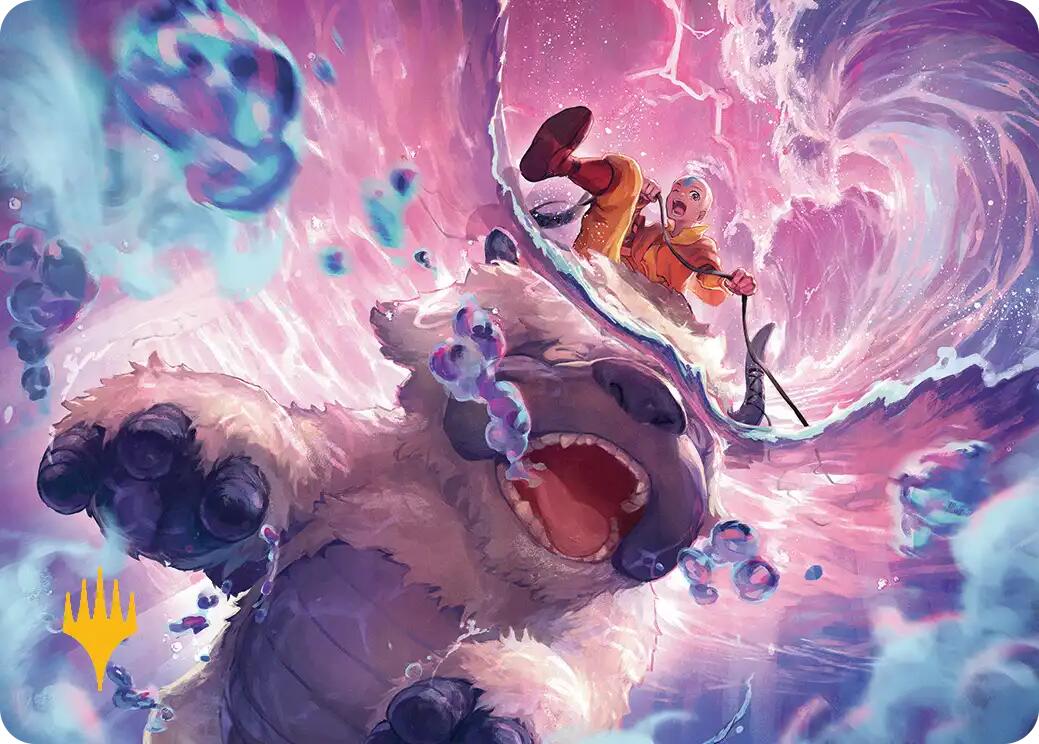 Storm of Memories Art Card (Gold-Stamped Planeswalker Symbol) [Avatar: The Last Airbender Art Series] | Tabernacle Games